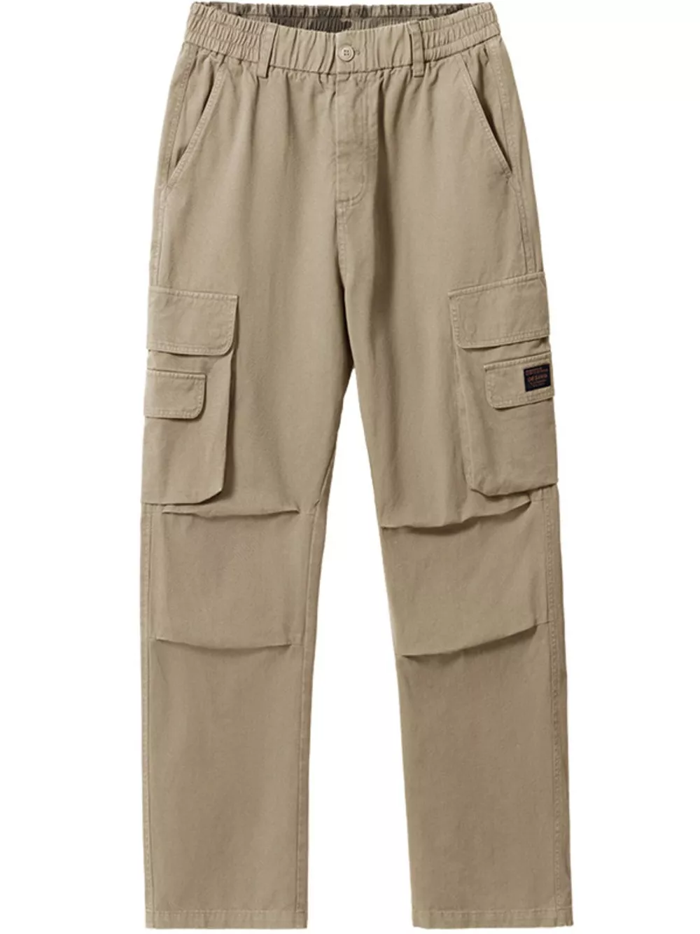 Men's Full Size Elastic Waist Cargo Pants Plus Size, image 13