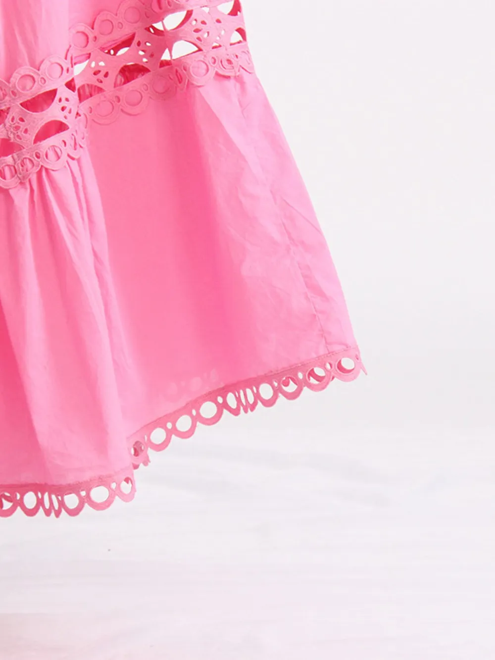 Lace Button Up Long Sleeve Top and Skirt Set, image 5