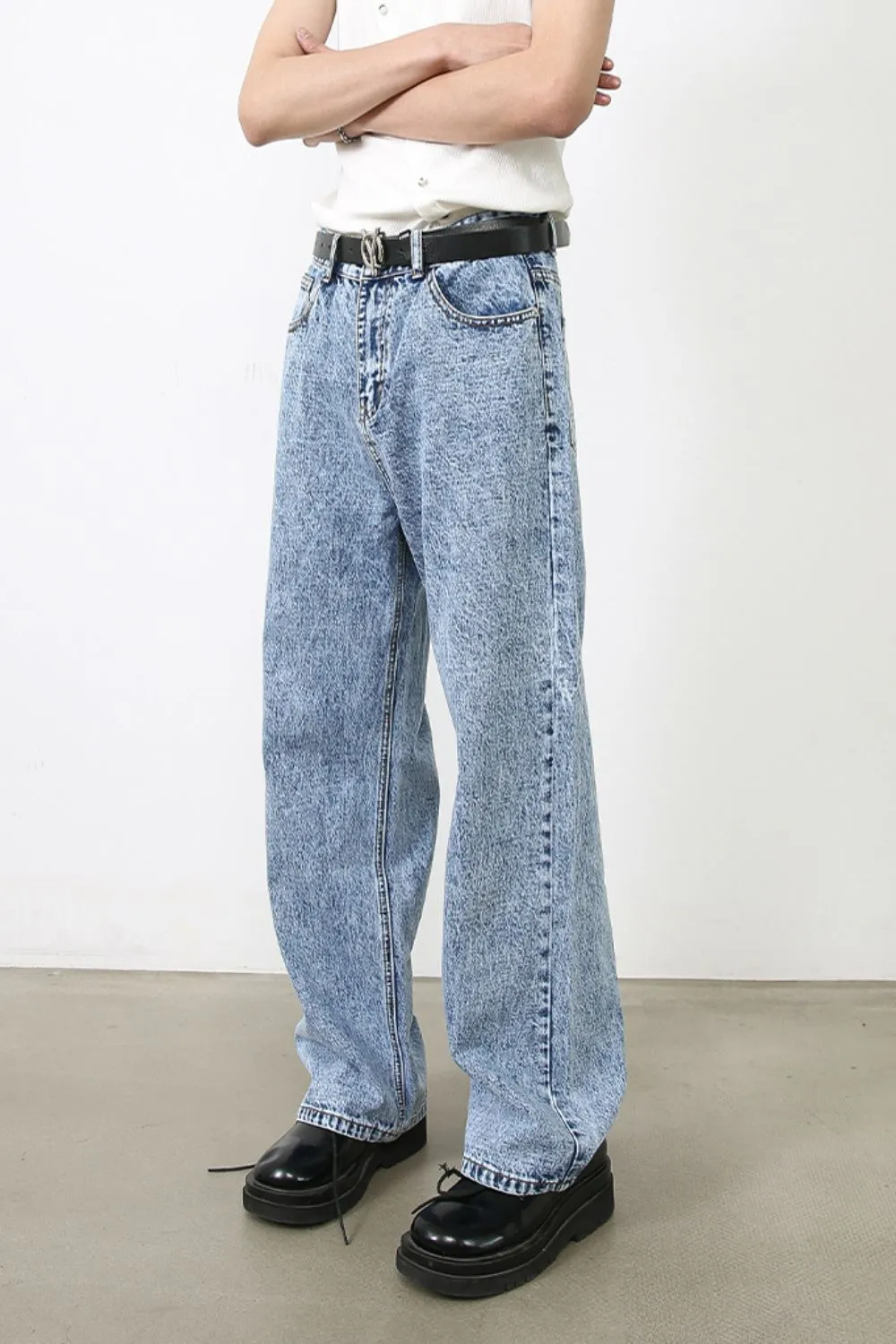 Men's Straight Leg Jeans, image 3
