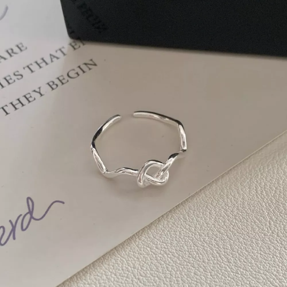Lightweight Knot Open Ring, image 3