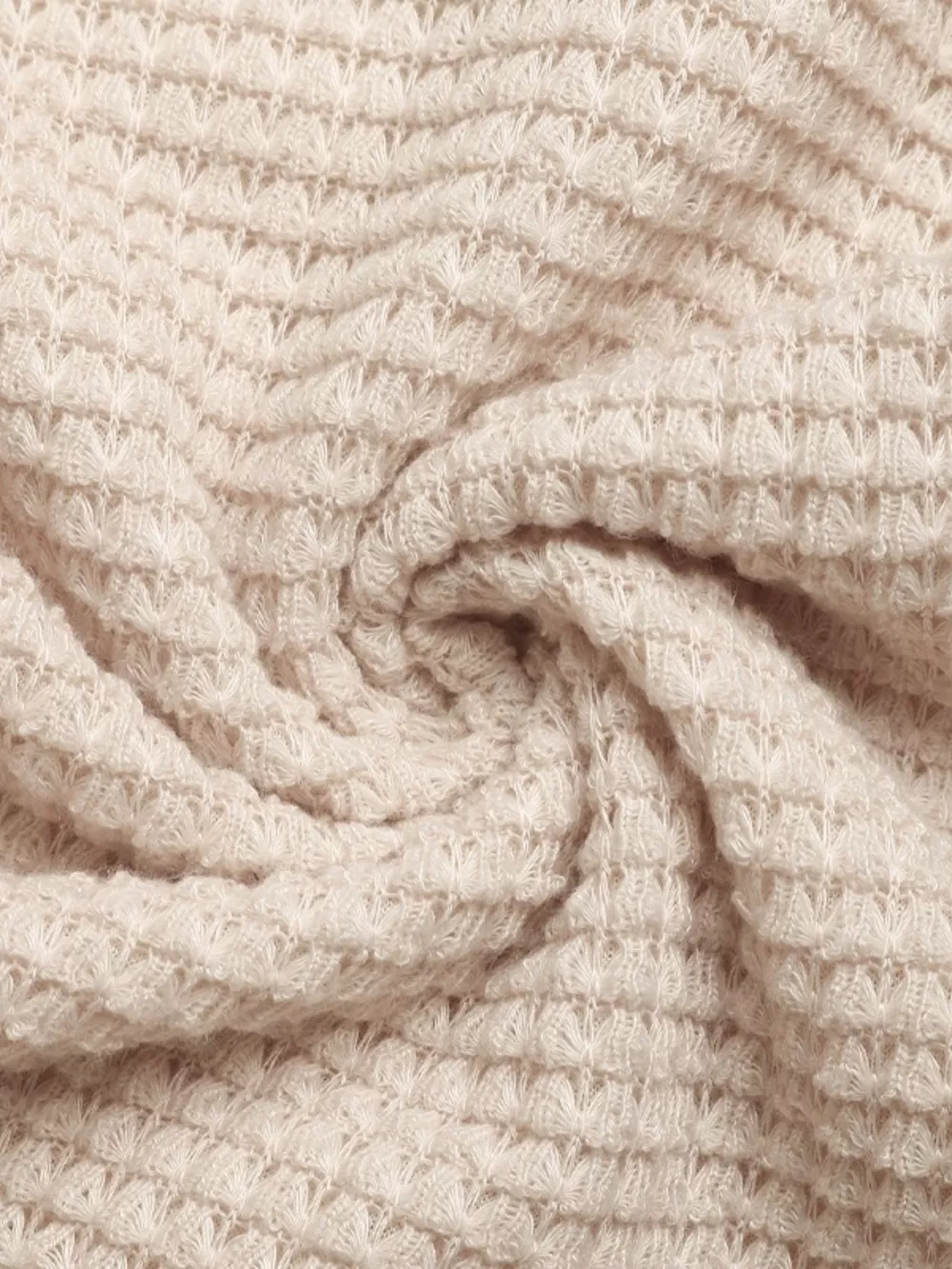Textured Knit Bubble Hem Mini Dress, image 9