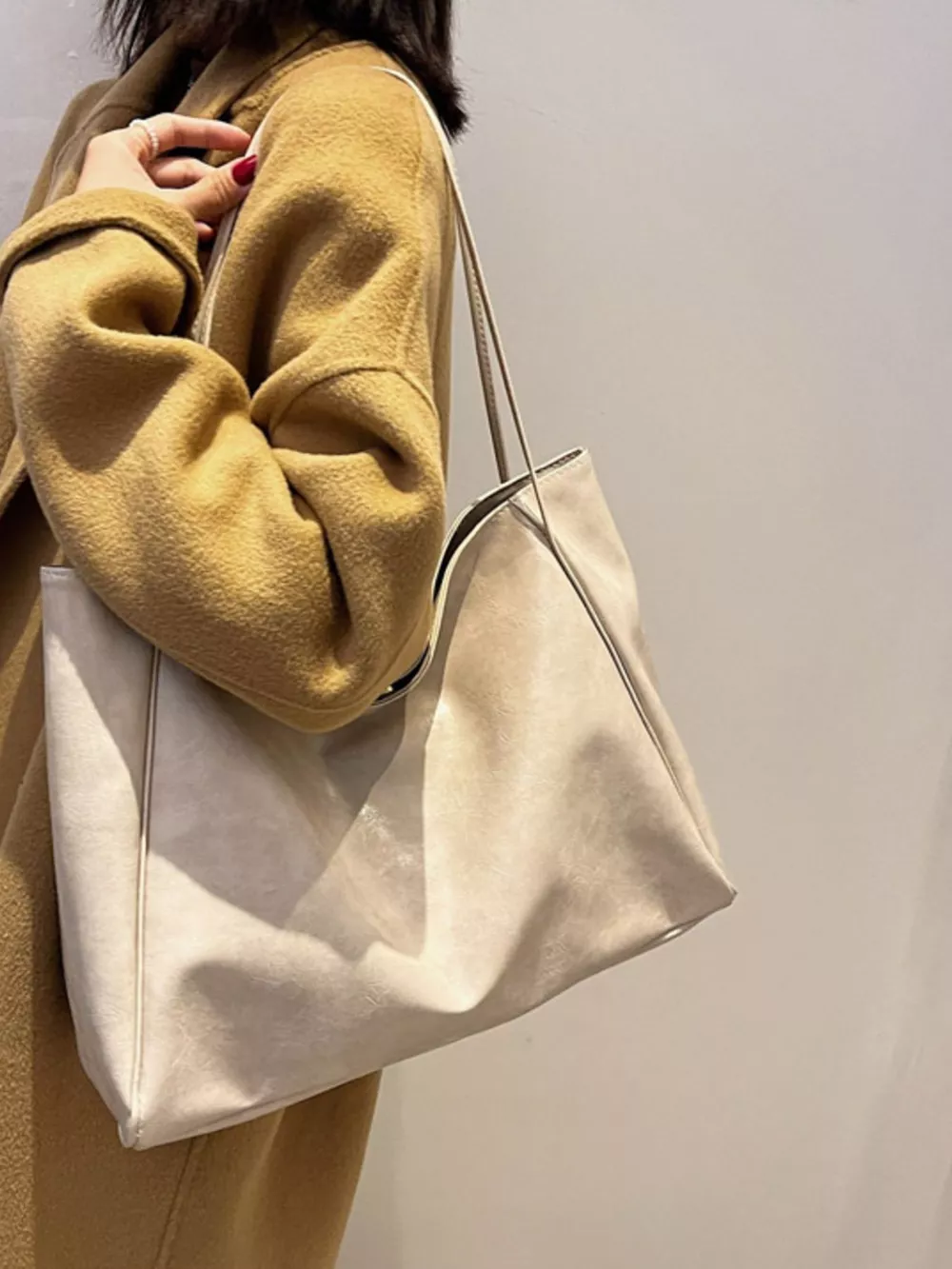 PU Leather Tote Bag, image 9