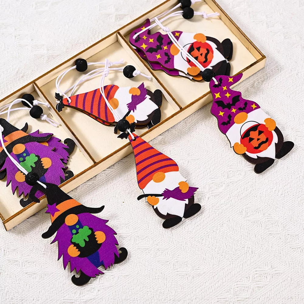 Halloween Gnome Hanging Ornaments Set, image 5