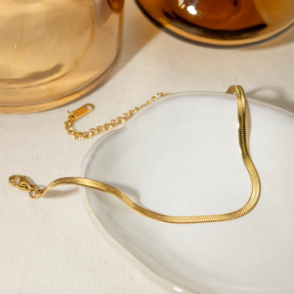 18K Gold-Plated Ankle Bracelet, image 5