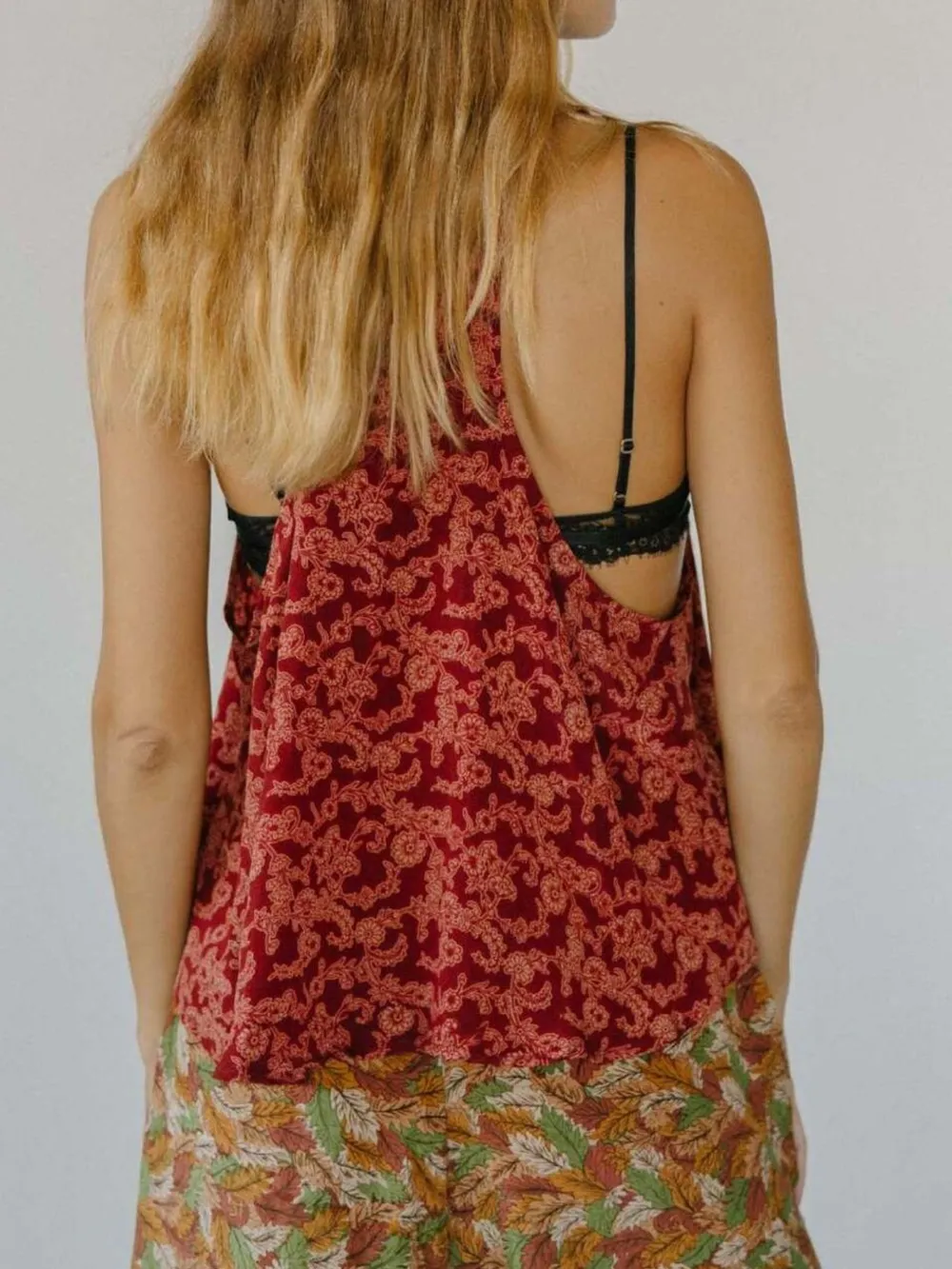 Printed Scoop Neck Tank, image 29