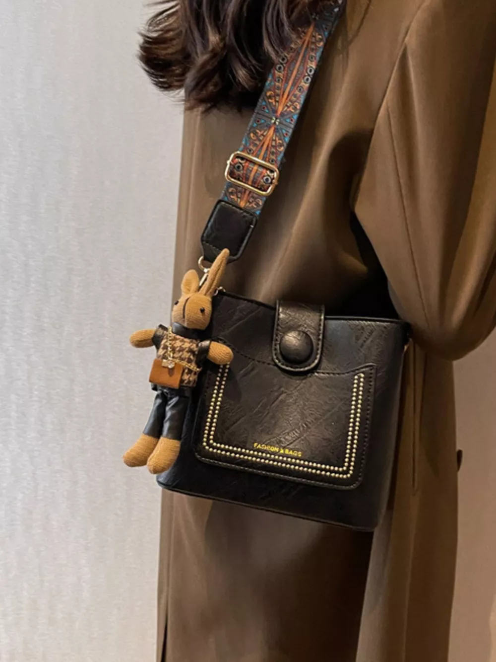 PU Leather Crossbody Bag, image 6