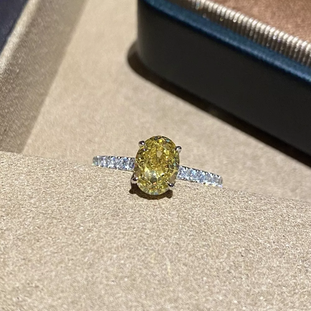 Copper Zircon Oval Ring, image 4