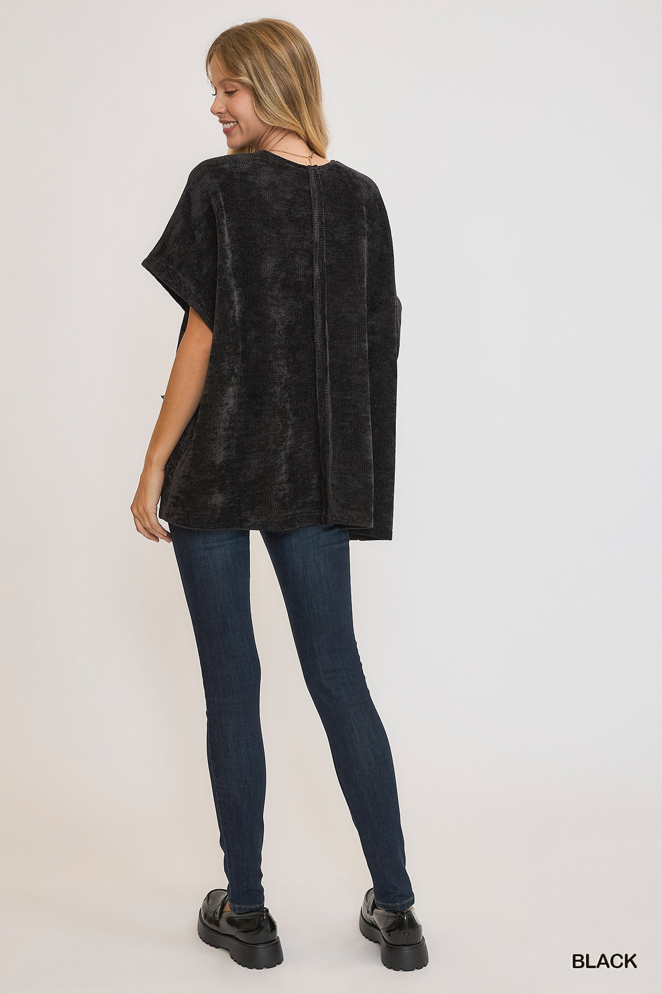 Open Front Knit Cardigan with Front Pockets, image 4