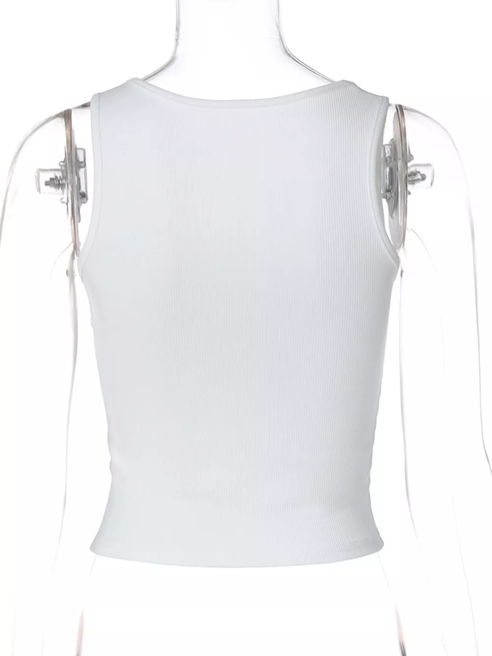 Bead Embellished Square Neck Tank, image 6