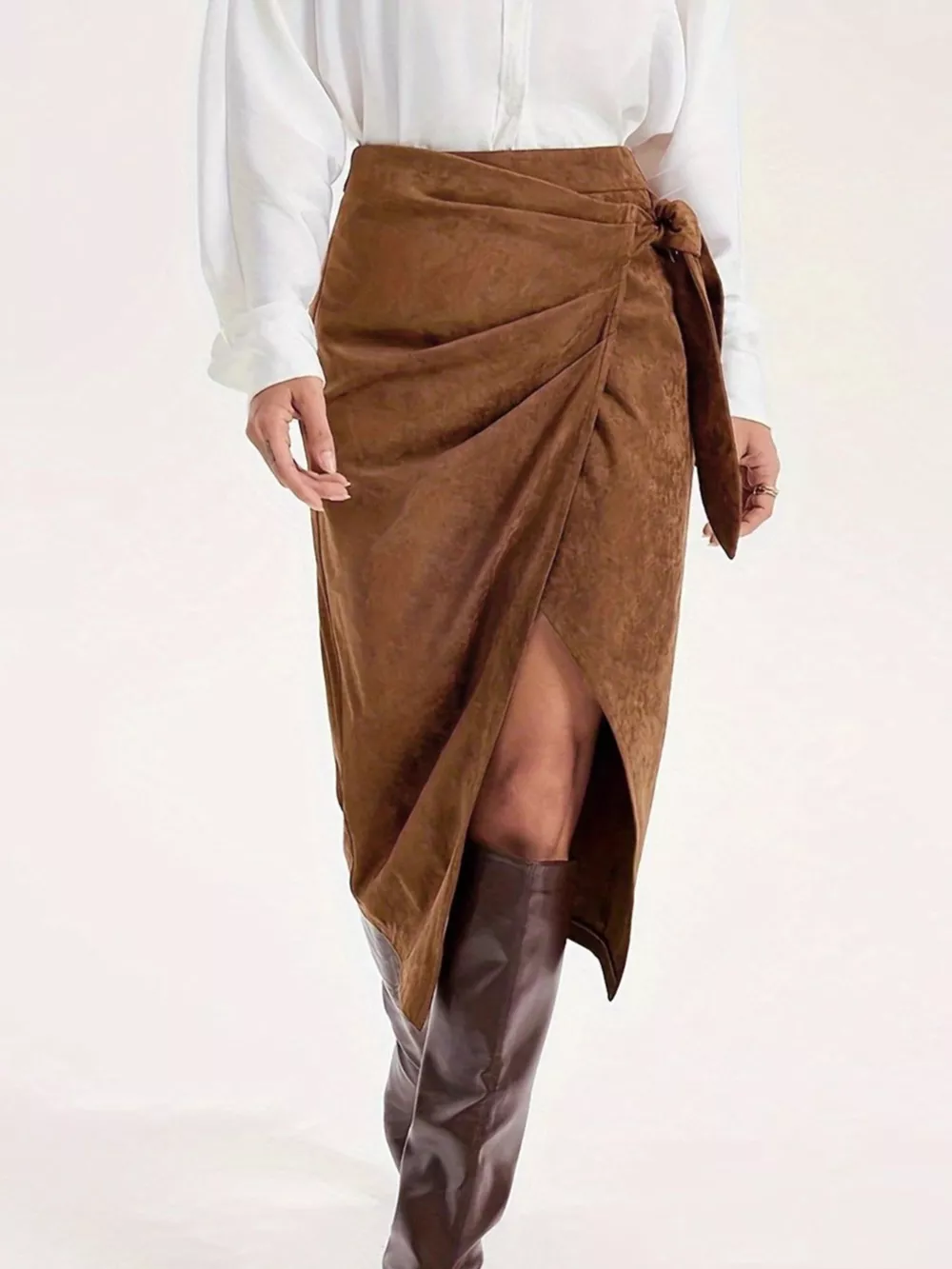 Wrap Midi Skirt, image 4