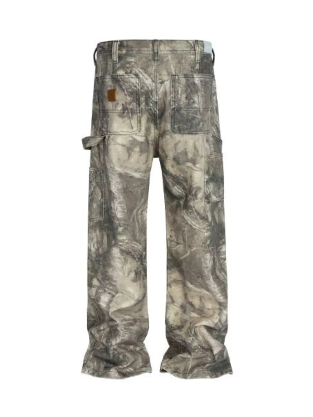 Men's Twig Camouflage Distressed Jeans, image 2