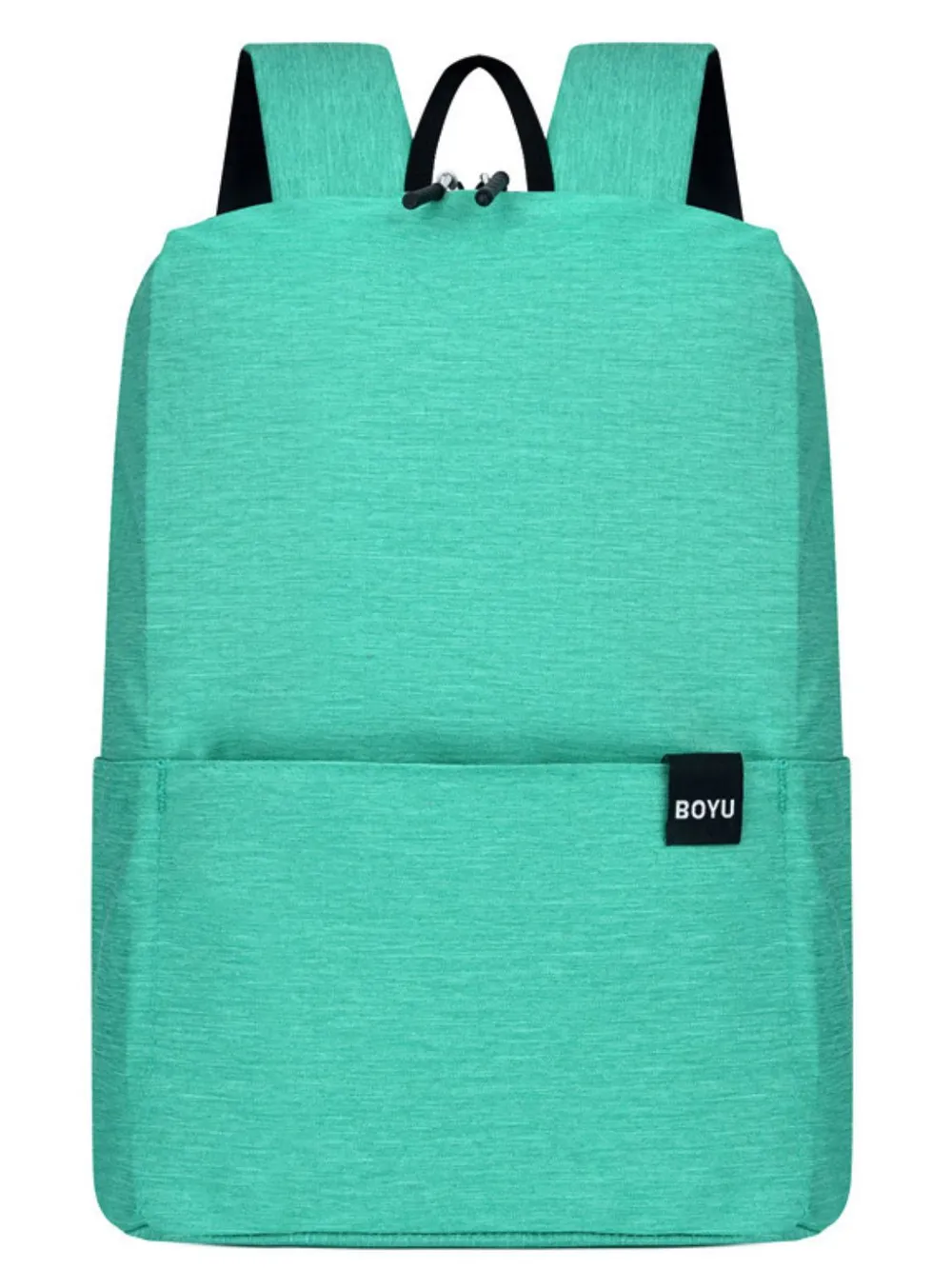 Solid Color Nylon Backpack Bag, image 2