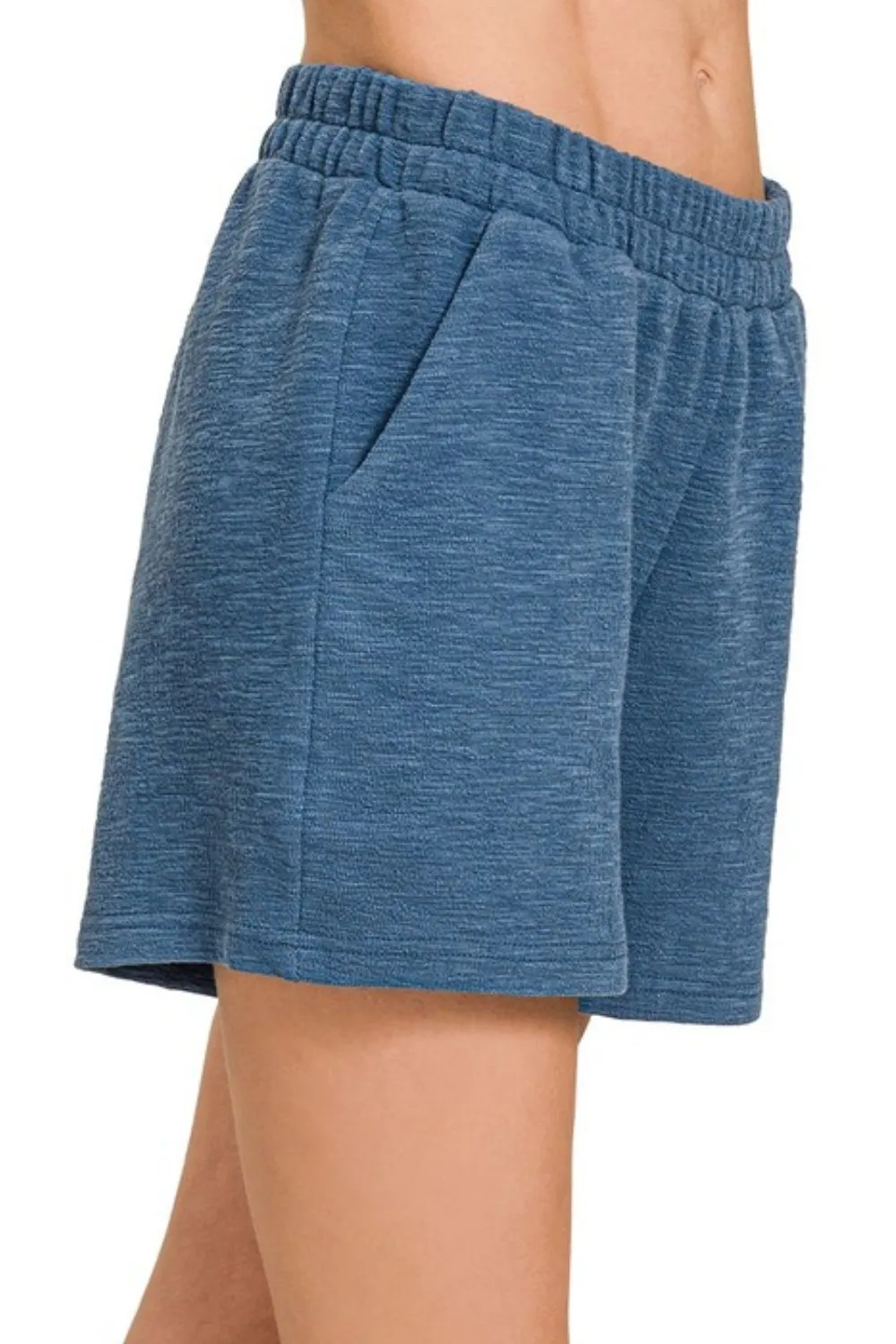Cotton Slub Shorts, image 3