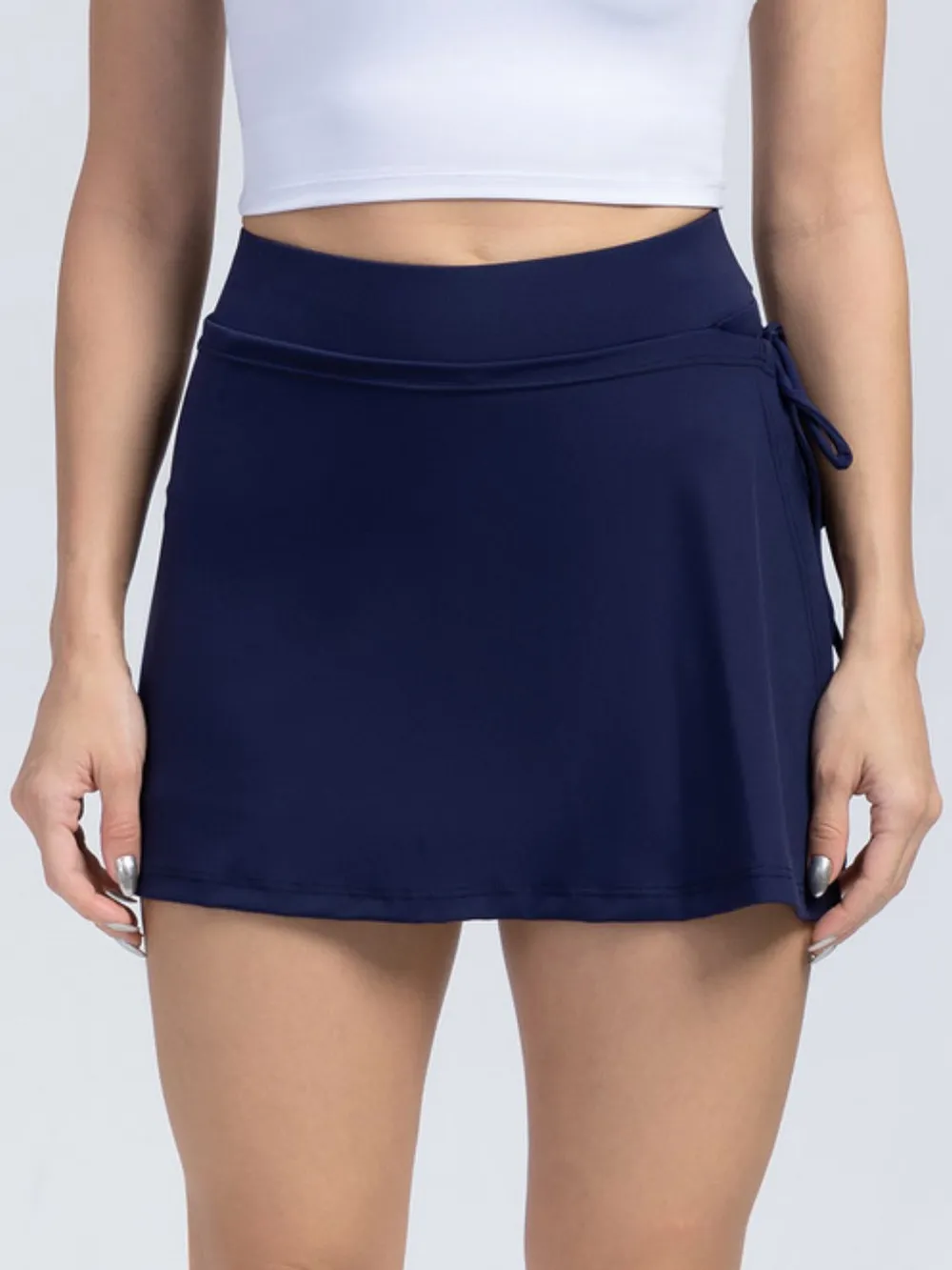 High Waist Active Skort with Pockets, image 27