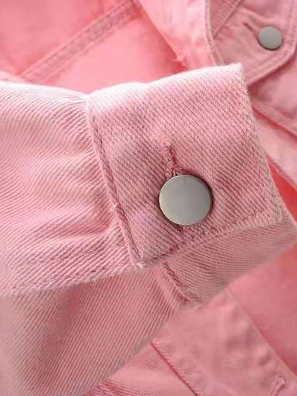 Full Size Cropped Denim Jacket Plus Size, image 21