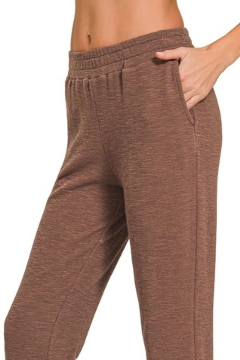 Cotton Slub Jogger Pants, image 3