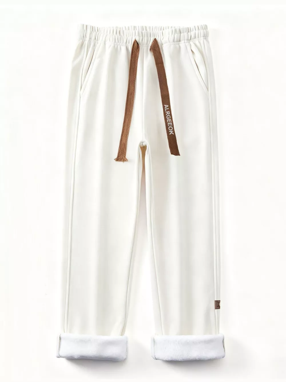 Men's Plus Size Casual Loose-Fit Drawstring Pants, image 9