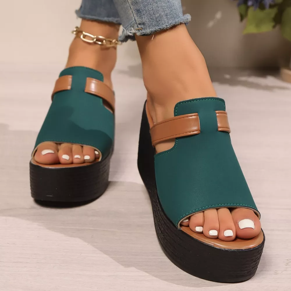 Open Toe Platform Wedge Sandals, image 20