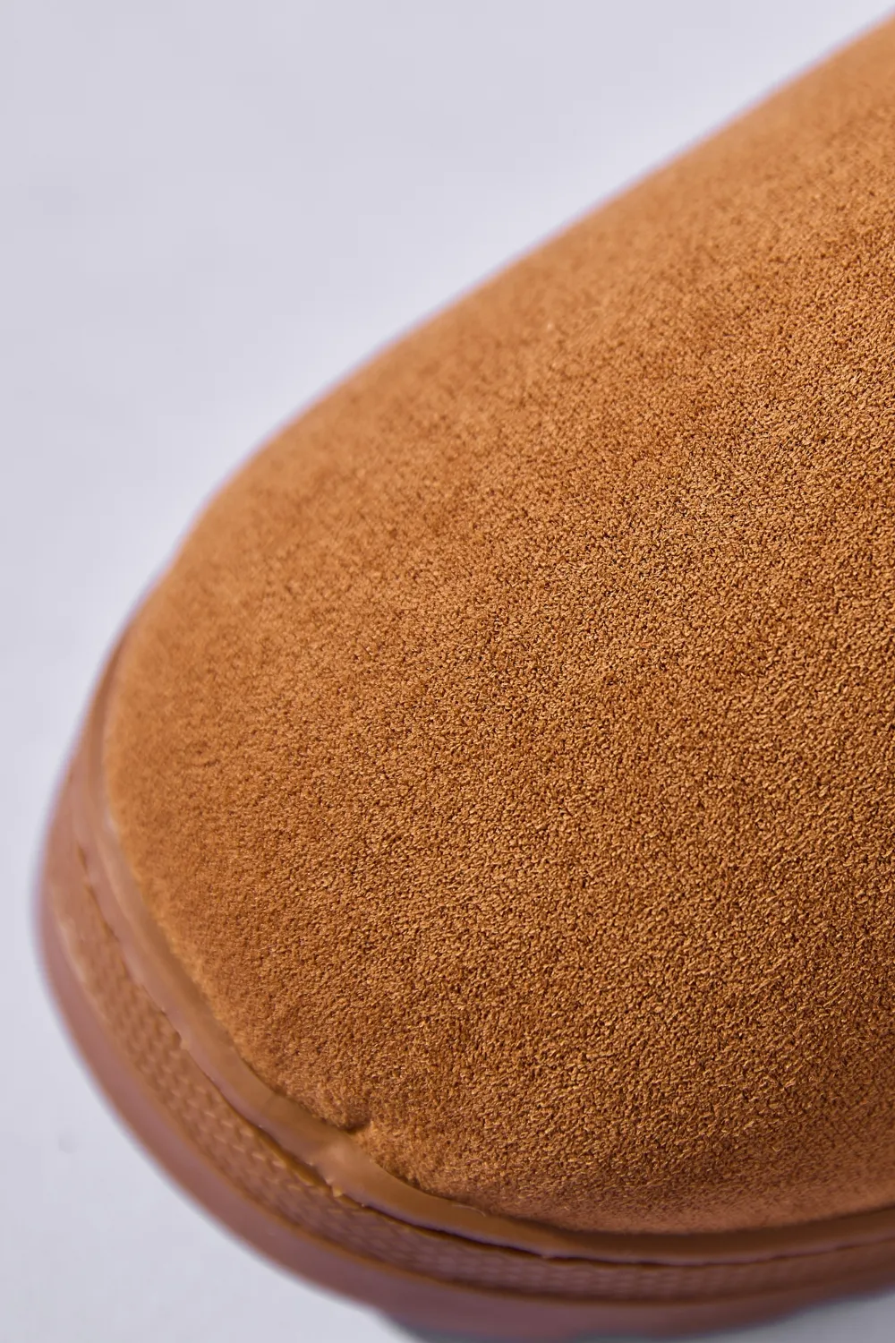 Letter M Suede Round Toe Slippers, image 9