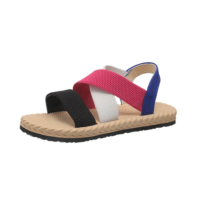 Open Toe Flats Sandals, image 5