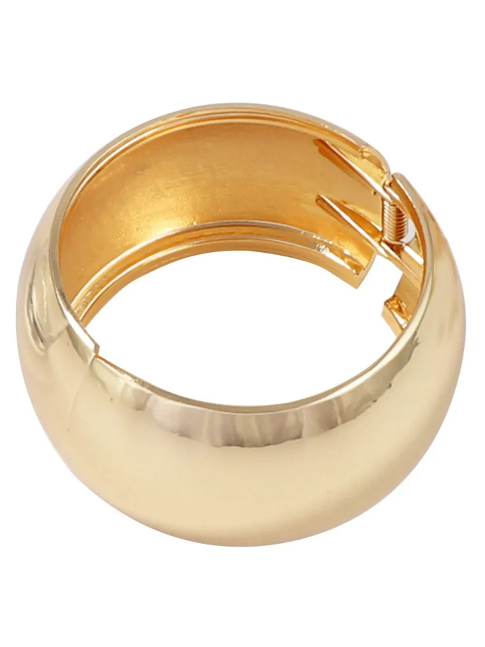 Zinc Alloy Wide Band Cuff Bracelet, image 4
