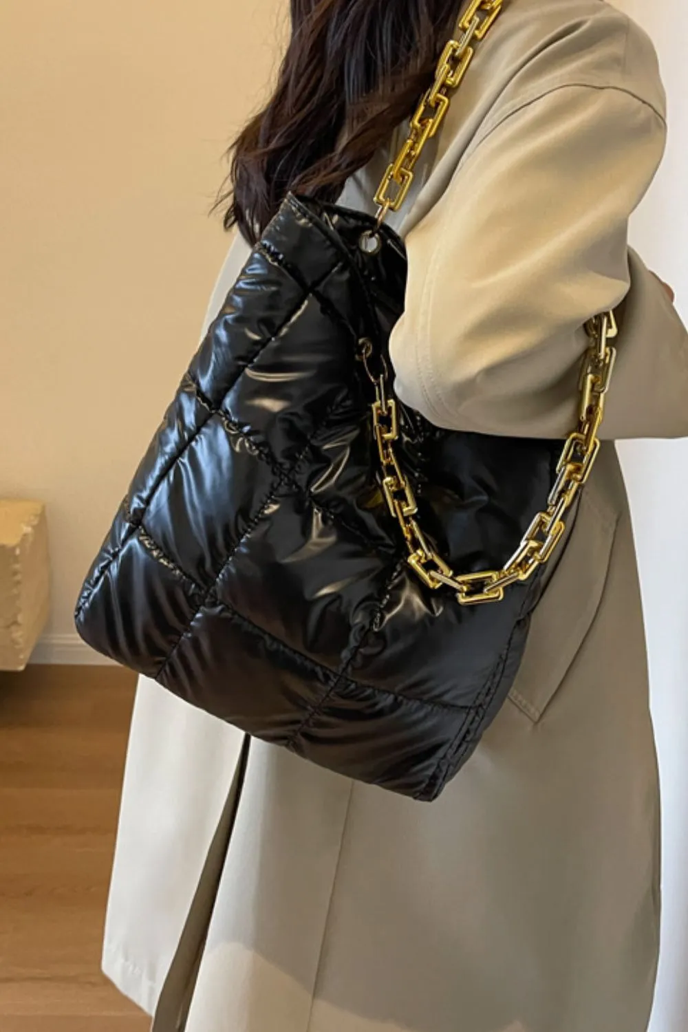 Bubble Texture Chain Handbag, image 3