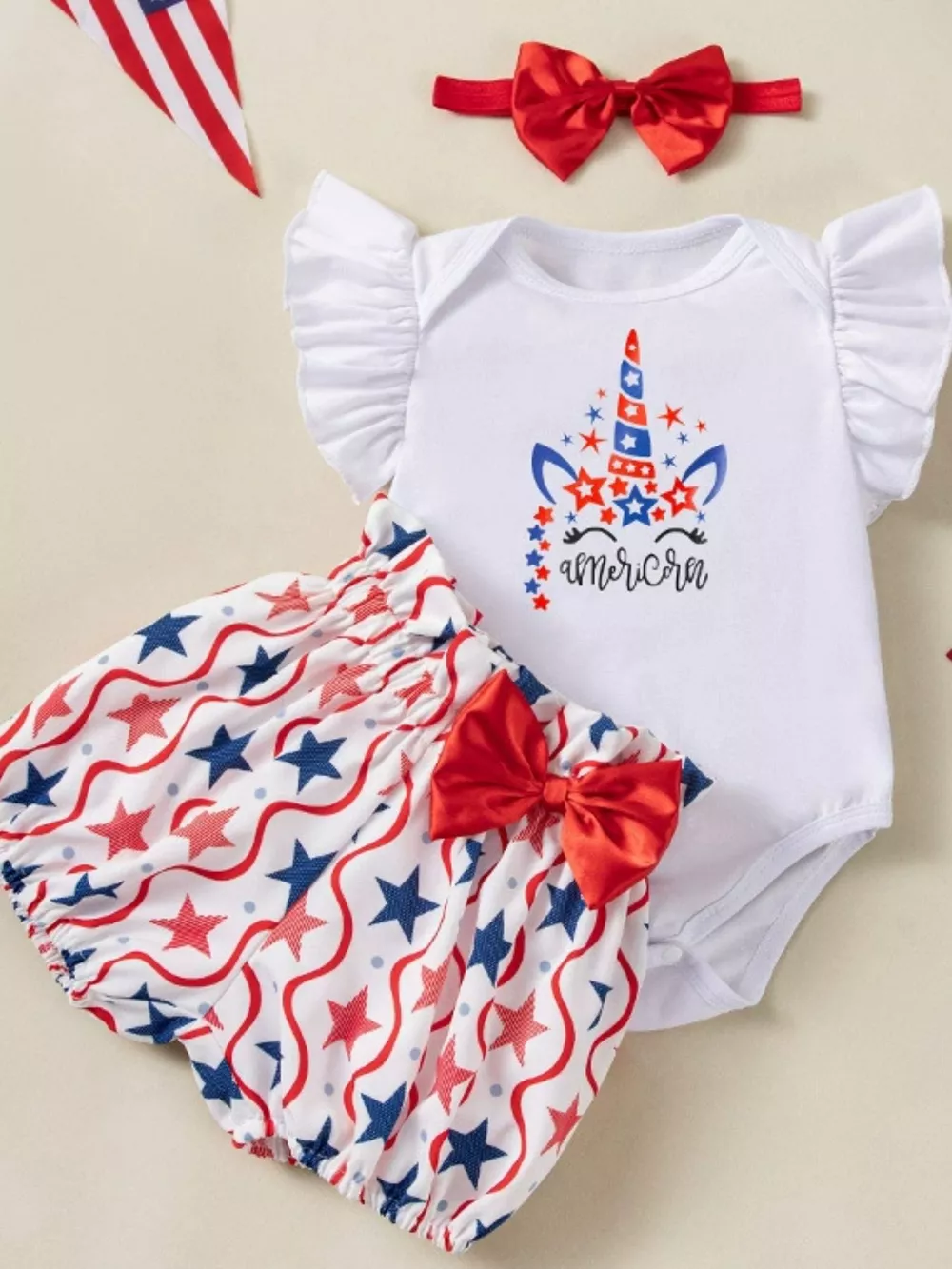Children's Independence Day Outfit Set, image 10
