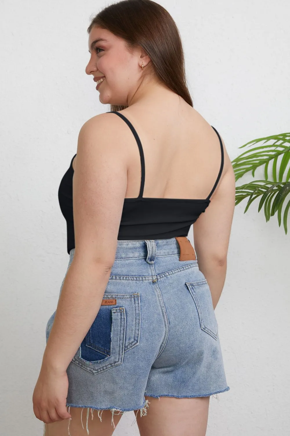 Full Size Round Neck Slim Cami Plus Size, image 31