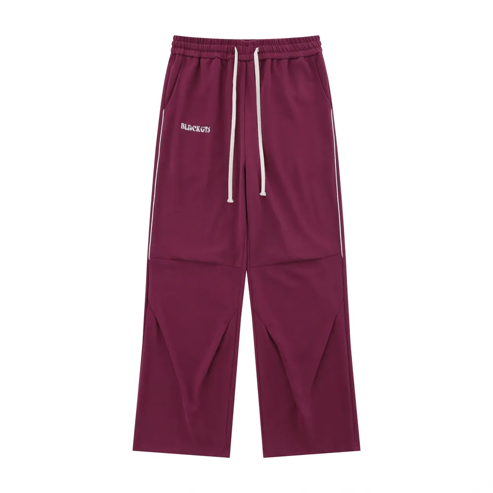 Men's Drawstring Pants with Pockets, image 2