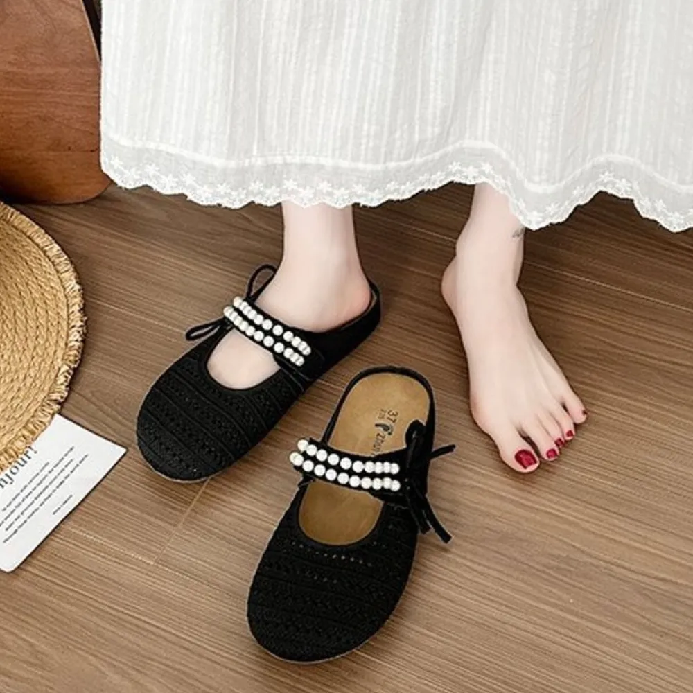 Hollow Out Round Toe Flat Slip-Ons, image 10
