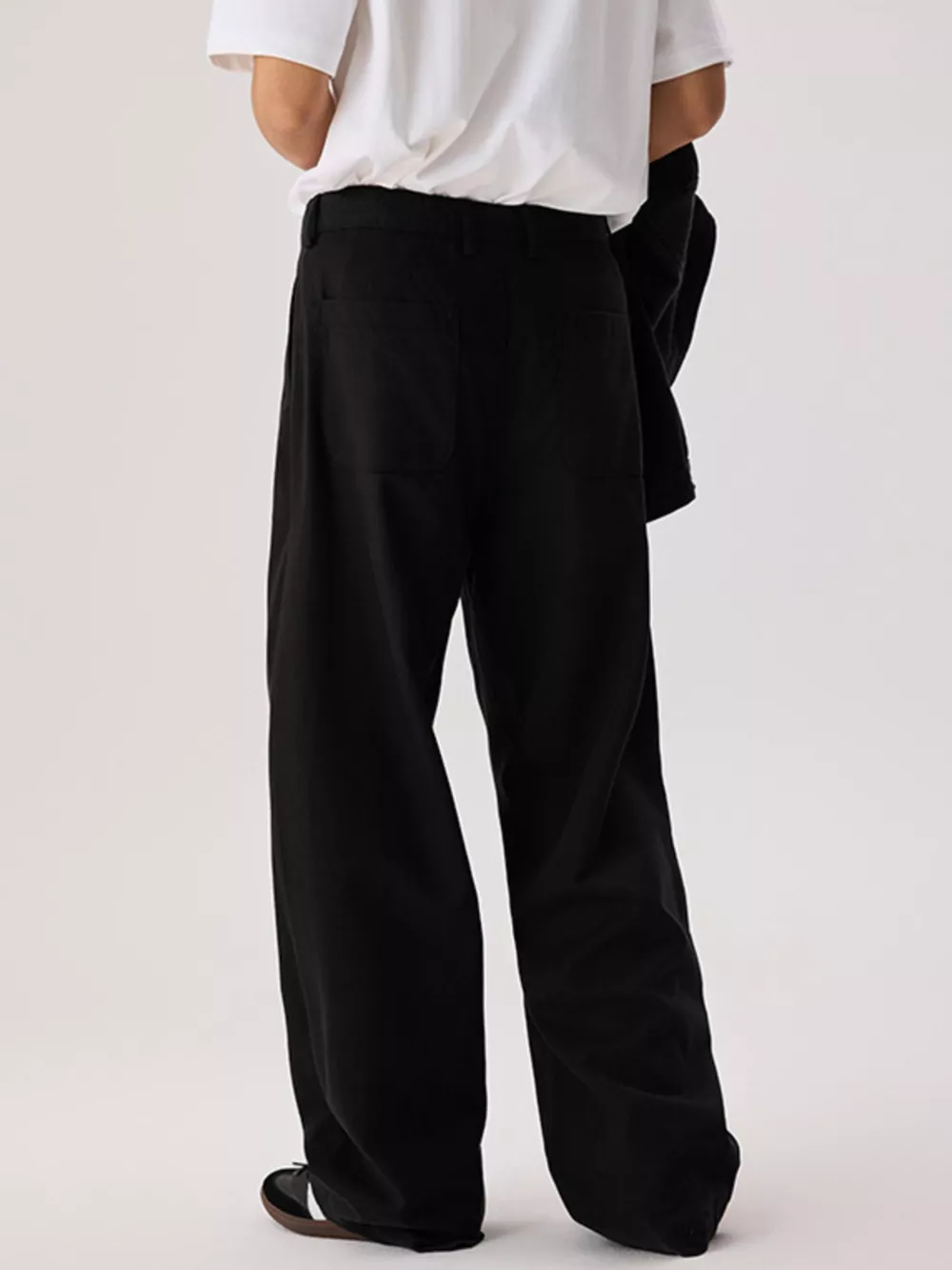 Men's Relaxed Fit Pants with Pockets, image 3
