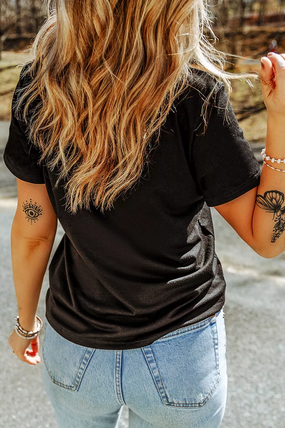 Baseball Distressed Heart Short Sleeve T Shirt, image 2