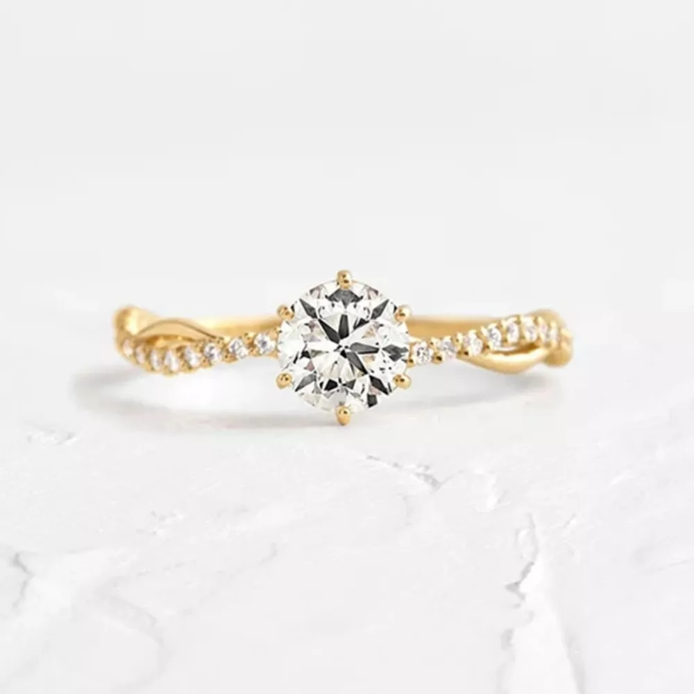 925 Sterling Silver Zircon Ring, image 6