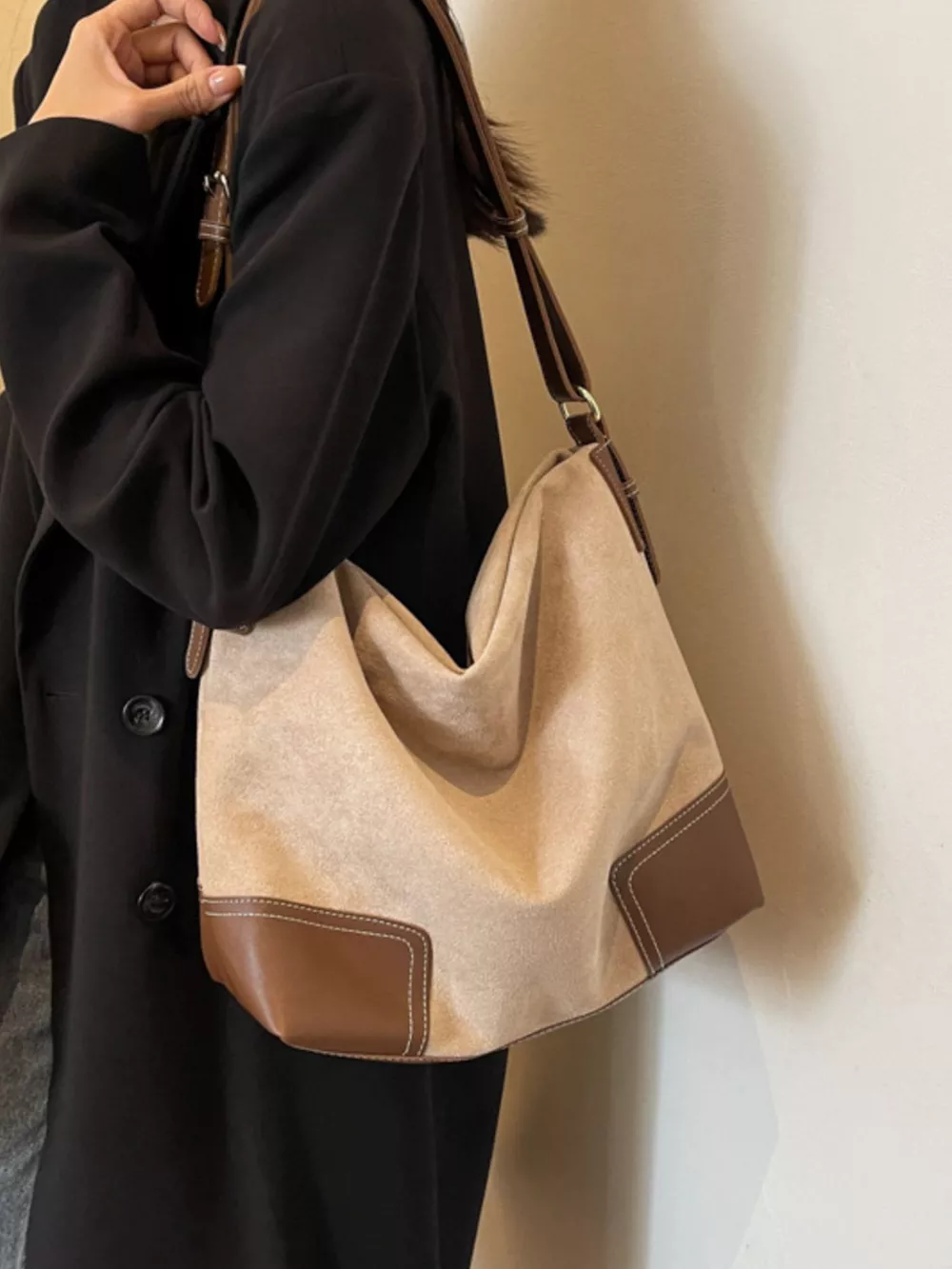 Color Block Shoulder Bag, image 5