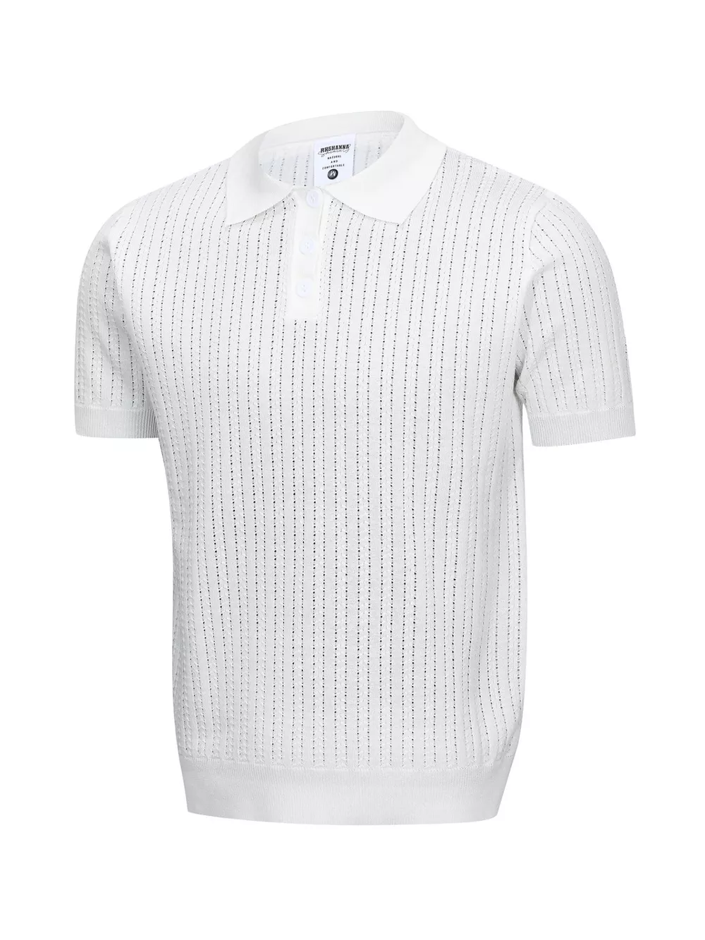 Men's Textured Knit Short Sleeve Top, image 5