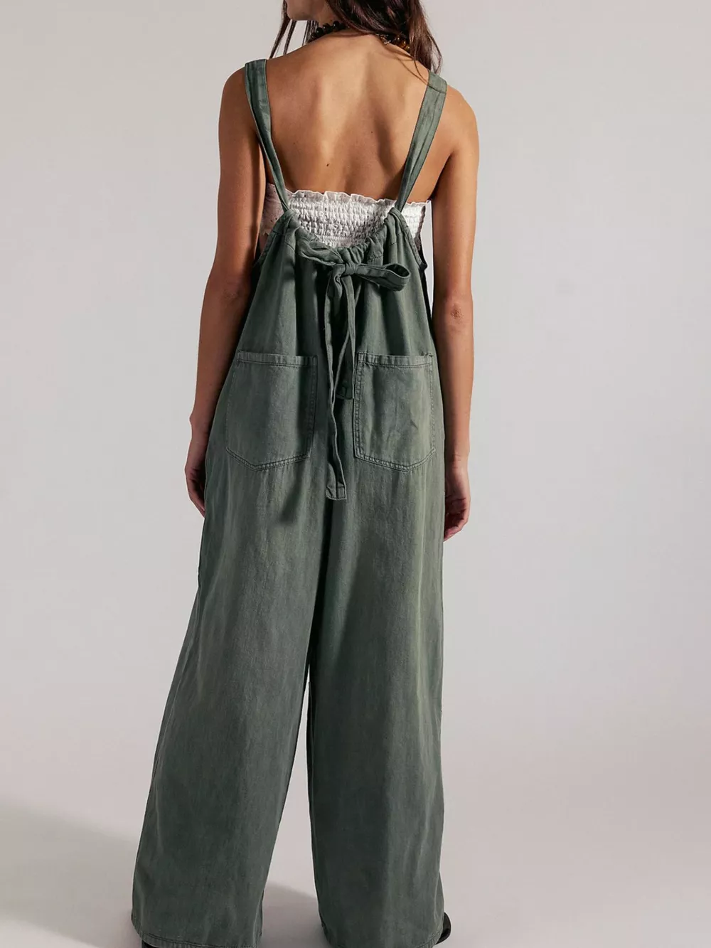 Sleeveless Wide-Leg Jumpsuit, image 18