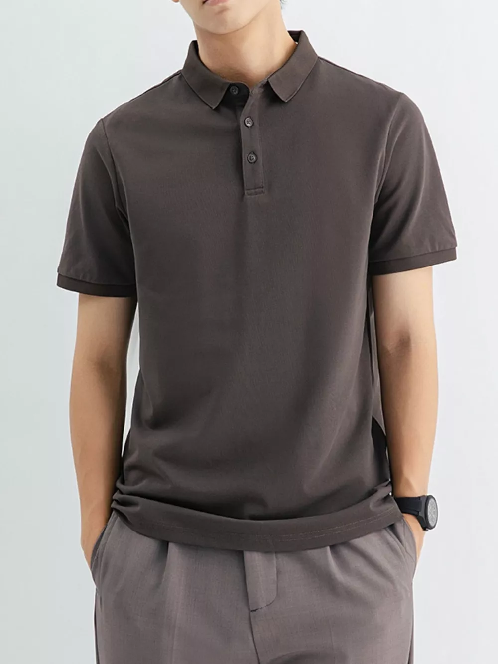 Men's Plus Size Classic Fit Short Sleeve Polo, image 3