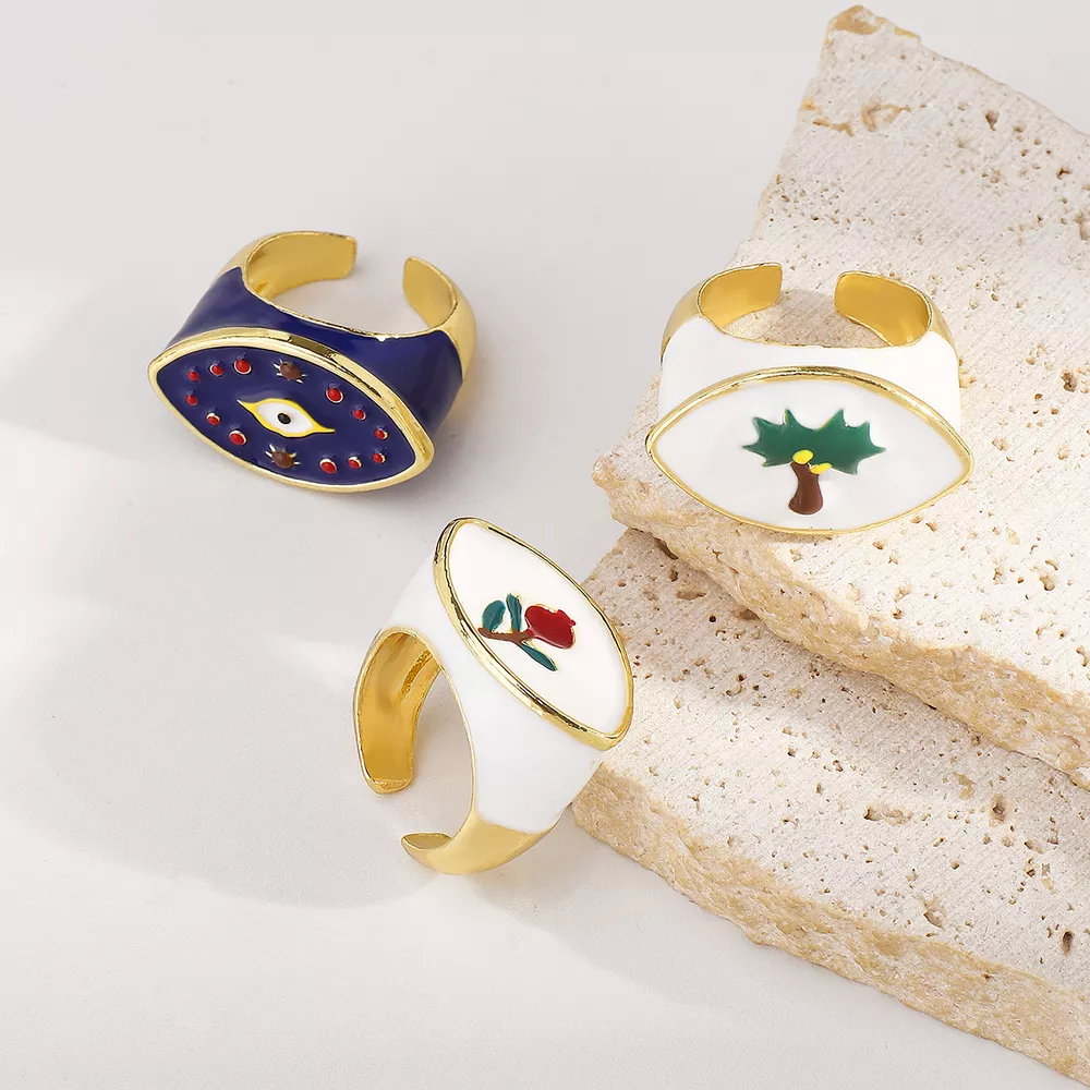 18K Gold-Plated Open Ring, image 6