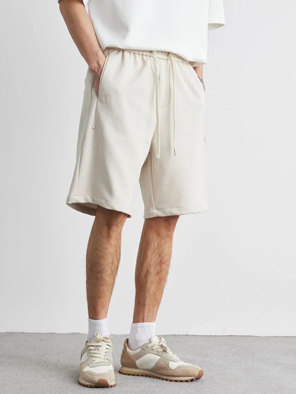 Men's Casual Drawstring Shorts, image 3