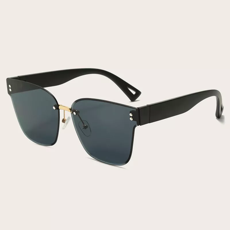 Tinted Lenses Rimless Sunglasses, image 9
