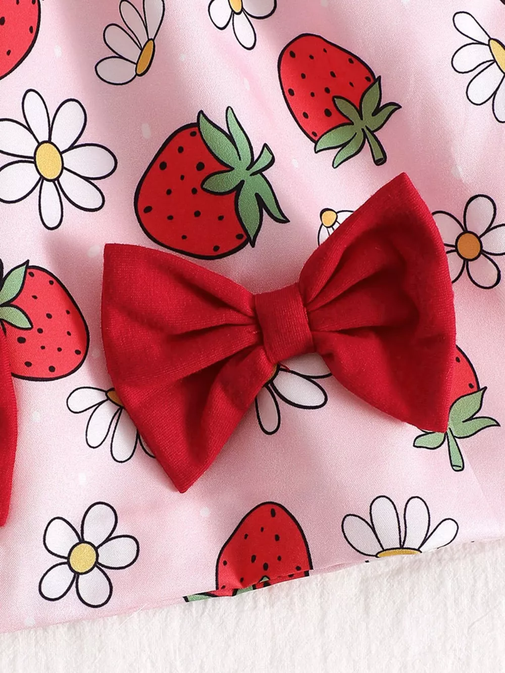 Children's Bow Front Printed Dress, image 13