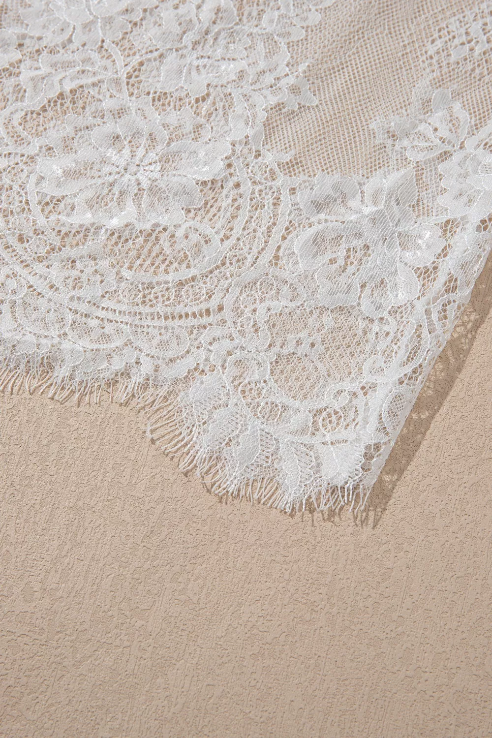 Lace Patchwork Casual T-Shirt Dress, image 13