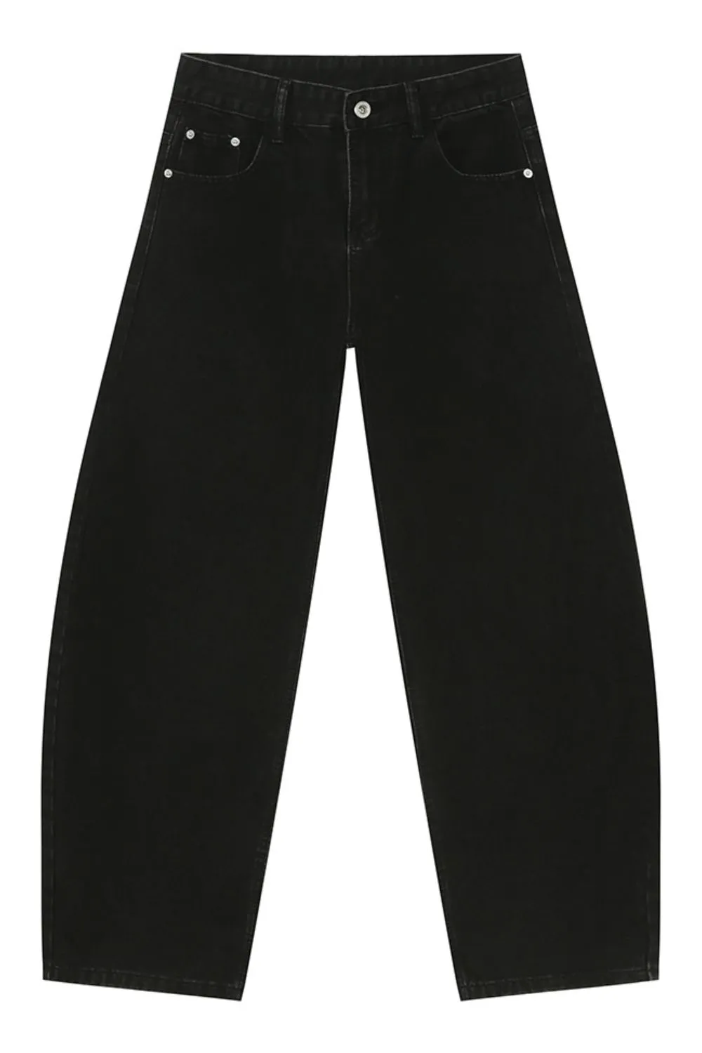 Wide Leg Jeans with Pockets, image 10
