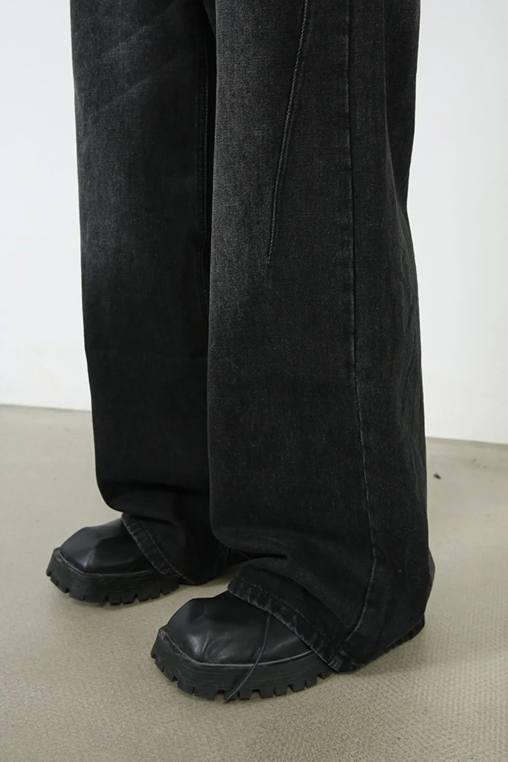 Men's Wide Leg Jeans, image 8