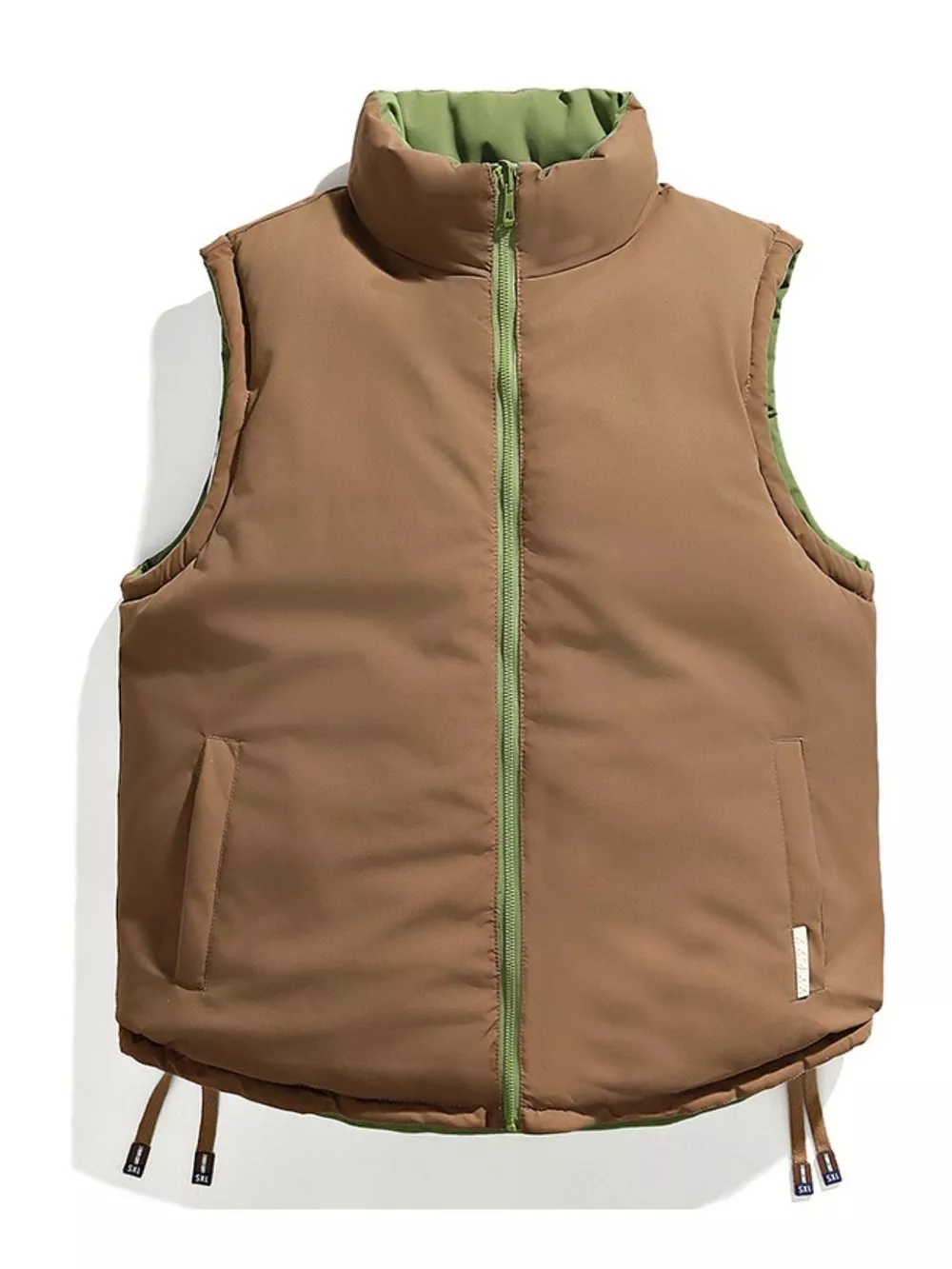 Men's Plus Size Sleeveless Padded Puffer Vest, image 6