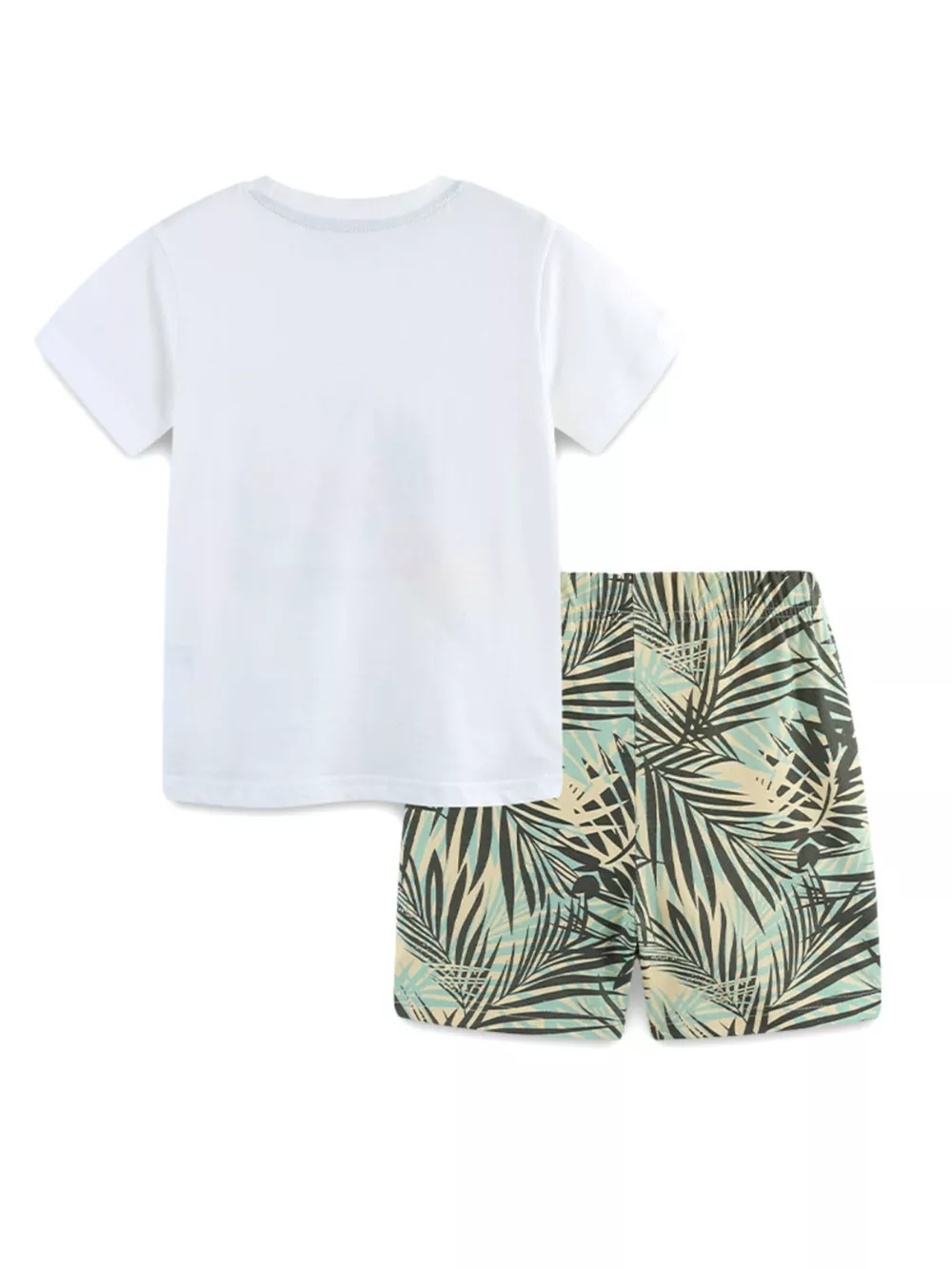 Children's Animal Graphic Tee and Shorts Set, image 6