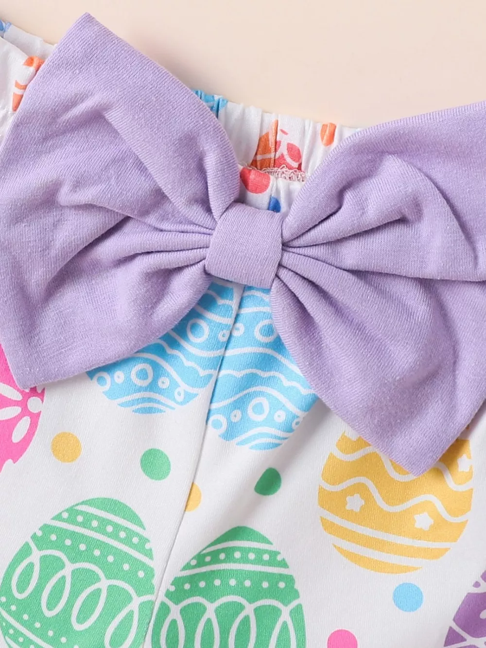 Children's Ruffled Bodysuit and Pants Set with Headband, image 8