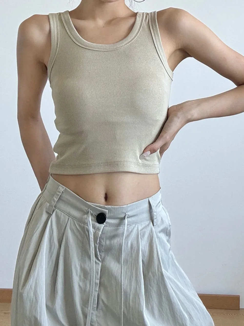 Ribbed Crop Tank Top, image 23