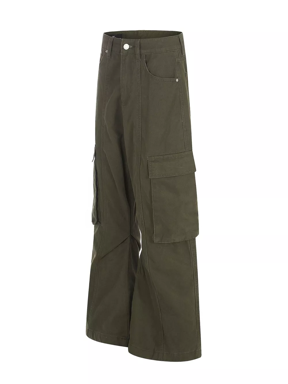 Men's High-Waisted Cargo Pants, image 2