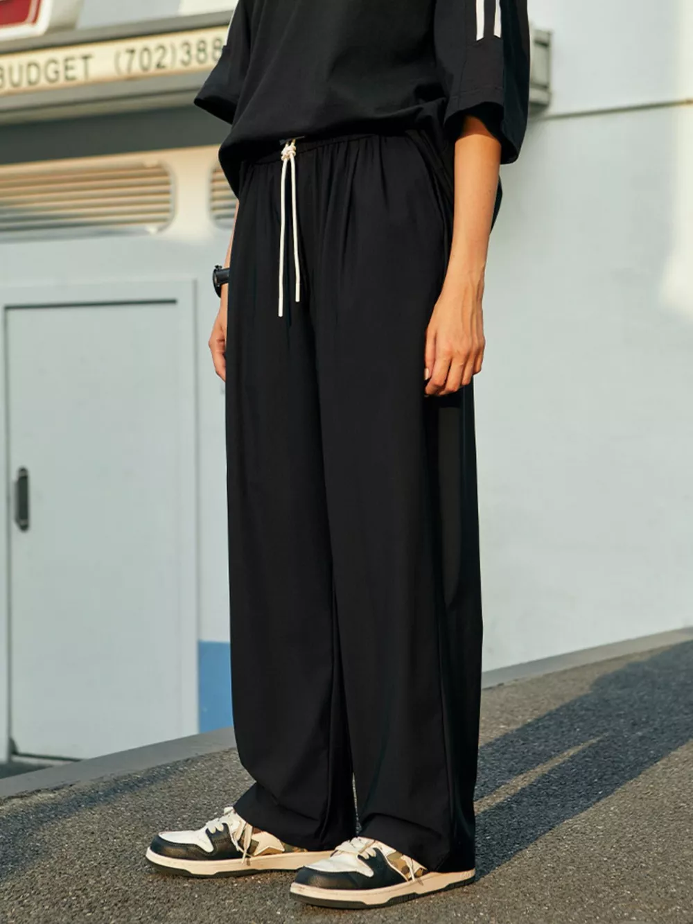 Men's Loose Fit Casual Drawstring Pants, image 7